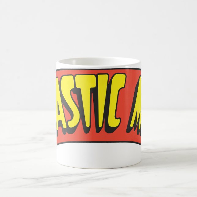 Plastic Man Logo Coffee Mug (Center)