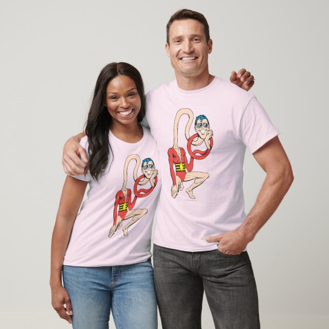 Plastic Man Rubberneck Pose T-Shirt (Unisex)