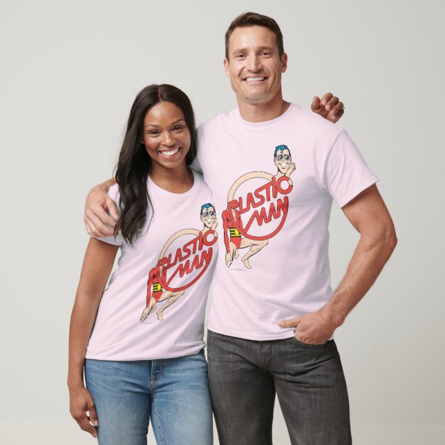 Plastic Man Rubberneck Sign T-Shirt (Unisex)