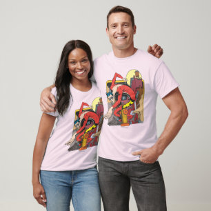Plastic Man Shape-Shifts in the City T-Shirt