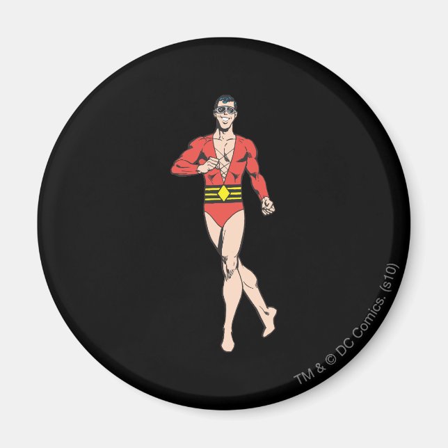 Plastic Man Stands Magnet (Front)