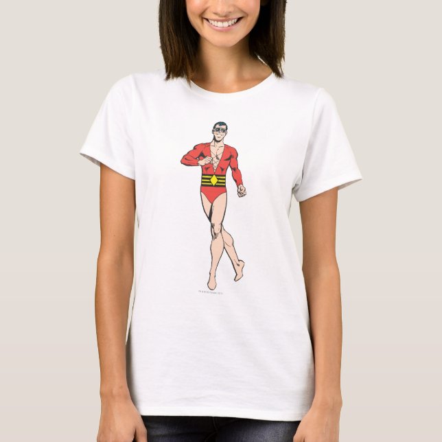 Plastic Man Stands T-Shirt (Front)
