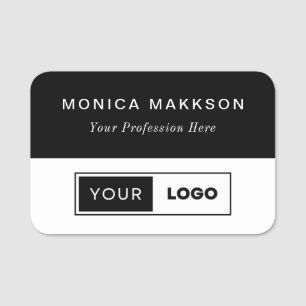 Plastic Name Tag Magnetic 