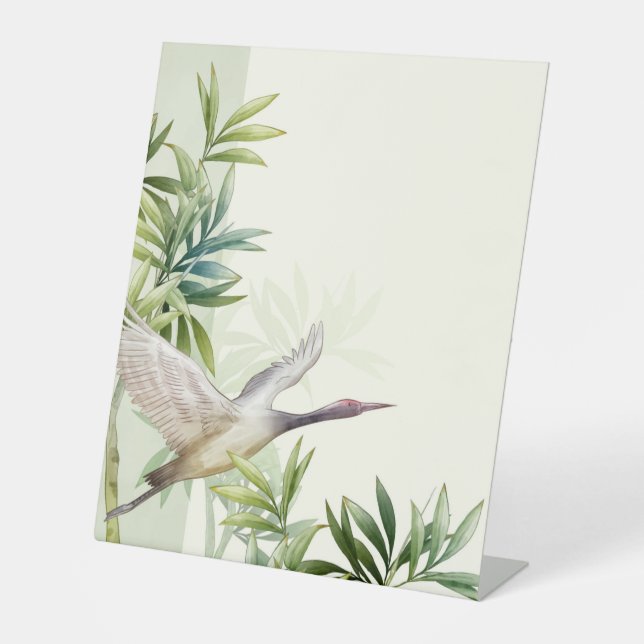 Plastic Pedestal Sign 10"X12" (Front)