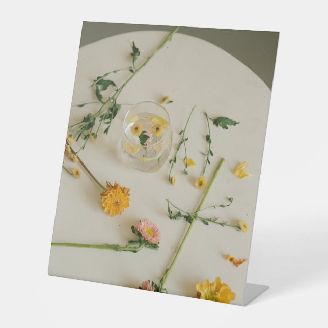 Plastic Pedestal Sign 10"X12" (Front)