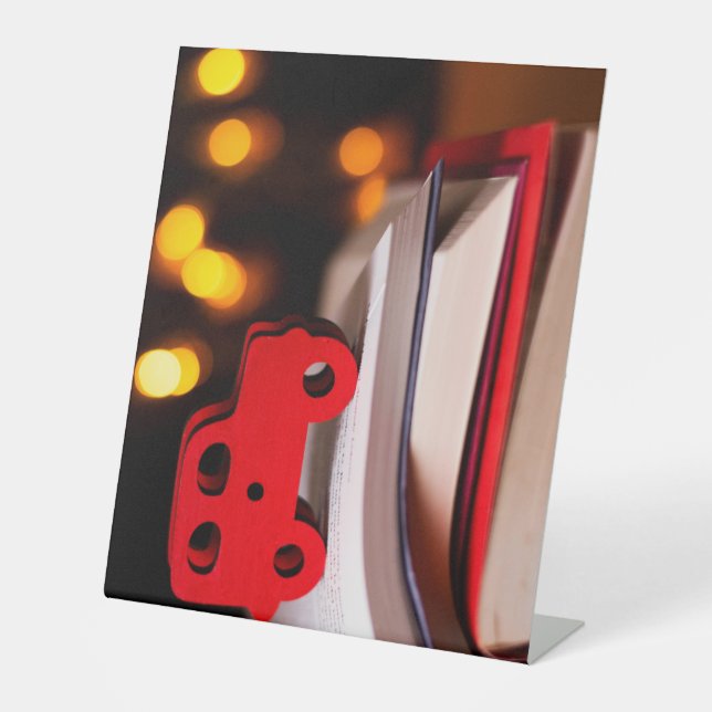 Plastic Pedestal Sign 10"X12" (Front)
