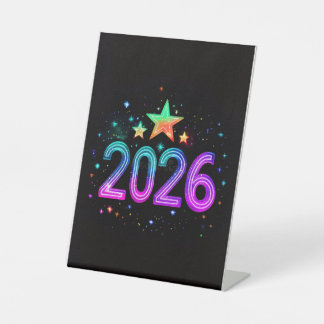 Plastic Pedestal Sign 6"X8"