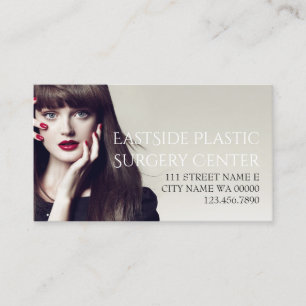 Plastic Surgeon Cosmetic Medical Spa Business Card