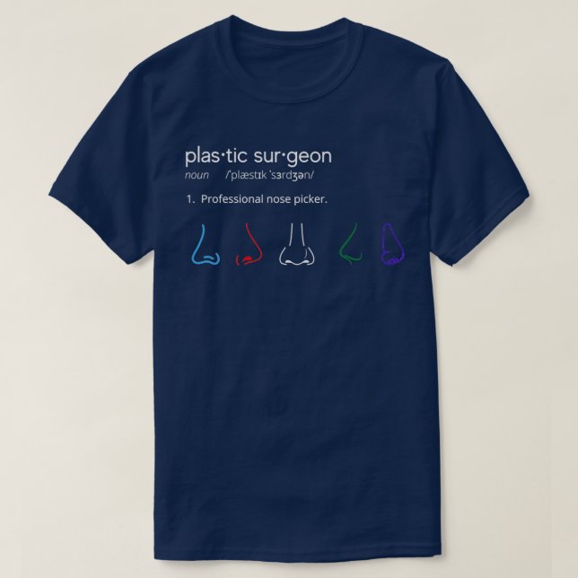 Plastic Surgeon T-Shirt (Design Front)