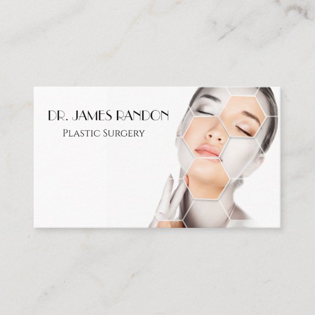 Plastic Surgery Business Card (Front)