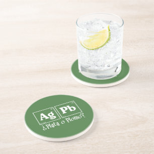 Plata o plomo coaster
