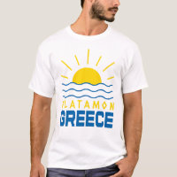 Platamon Greece Sunshine And Sea Men's White
