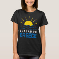 Platamon Greece Sunshine And Sea Waves Women's