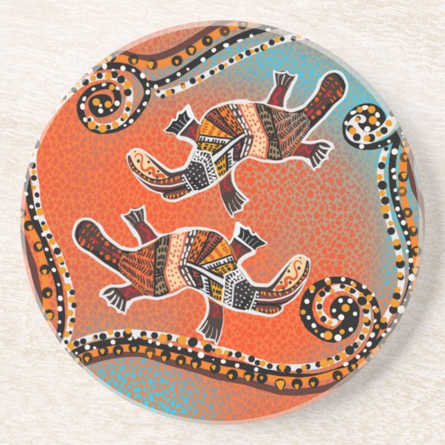 PLATAPUS ART        COASTER (Front)