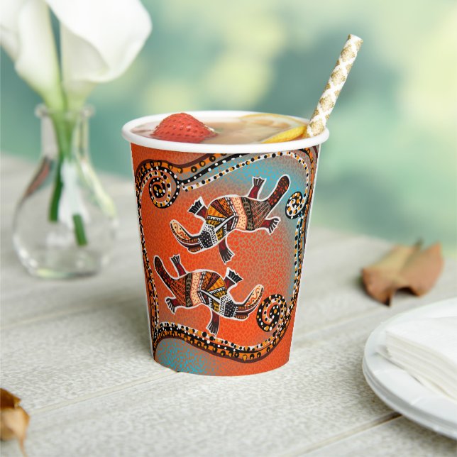 PLATAPUS ART         PAPER CUPS (Insitu)