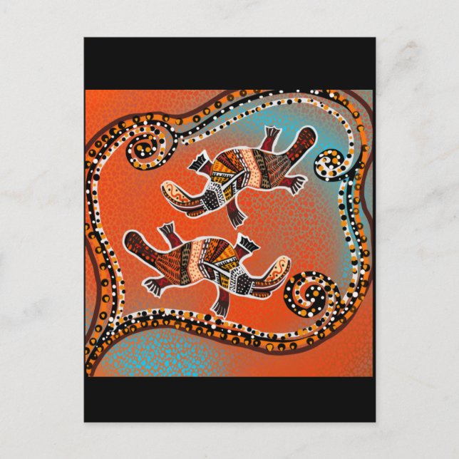 PLATAPUS ART    POSTCARD (Front)