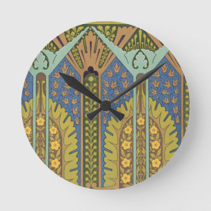 Plate III from 'Studies in Design', c.1874-76 (lit Round Clock