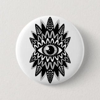 Plate Indian eye 6 Cm Round Badge