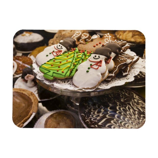 Plate of Fresh Christmas Cookies Magnet (Horizontal)