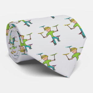 Plate Spinning Tie