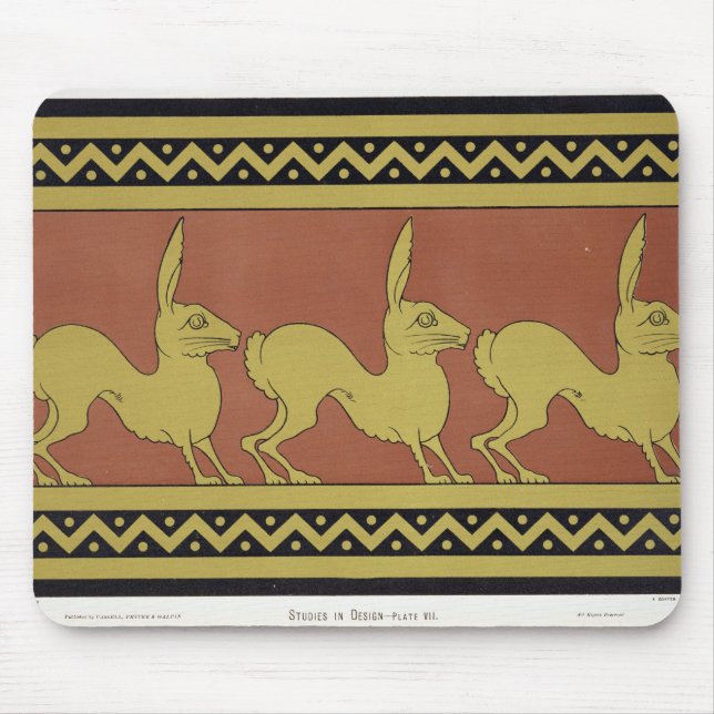 Plate VII from 'Studies in Design', c.1874-76 (lit Mouse Pad (Front)