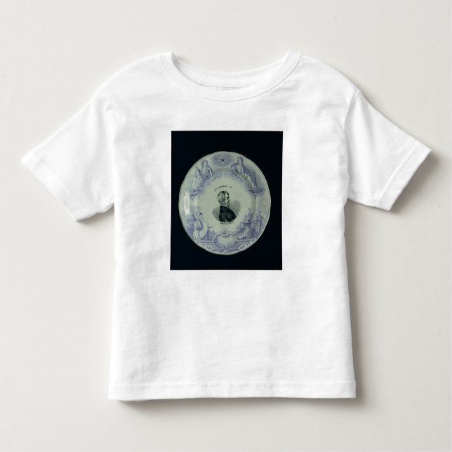 Plate with a portrait of Alexandre Brongniart Toddler T-Shirt (Front)