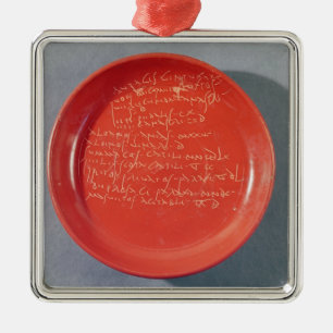 Plate with Celtic text, 1st-2nd century Metal Tree Decoration