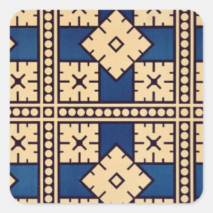Plate XLIV from 'Studies in Design', c.1874-76 (li Square Sticker
