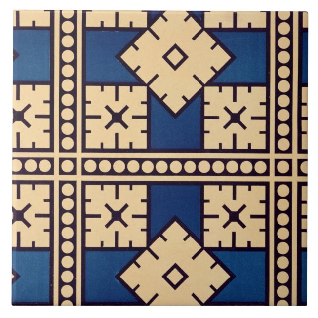 Plate XLIV from 'Studies in Design', c.1874-76 (li Tile (Front)