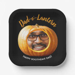 Plates for a Funny Halloween Birthday