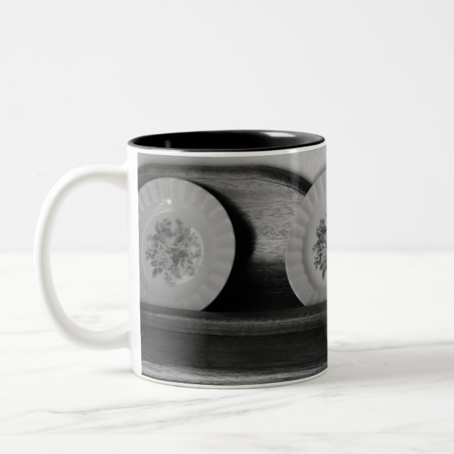 Plates on a Cup (Left)
