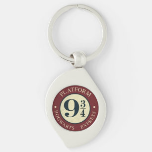 Platform 9¾ Sign Key Ring