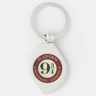 Platform 9¾ Sign Key Ring