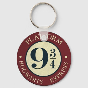 Platform 9¾ Sign Key Ring