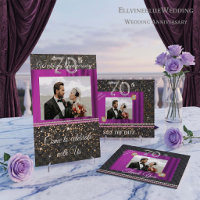 Platinum 70 Year Anniversary Save the Date |Photo