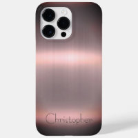 Platinum Bronze Stainless Steel Print