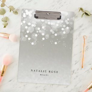 Platinum Glow Personalised Clipboard