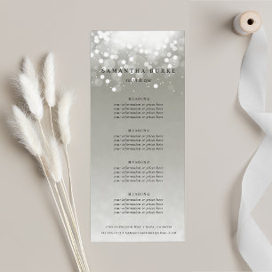 Platinum Glow   Pricing or Services Rack Card