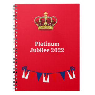 Platinum Jubilee 2022 Celebration Notebook