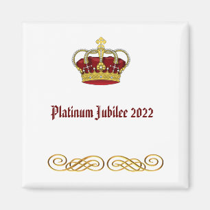 Platinum Jubilee 2022 Magnet