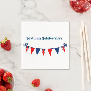 Platinum Jubilee 2022 Napkins