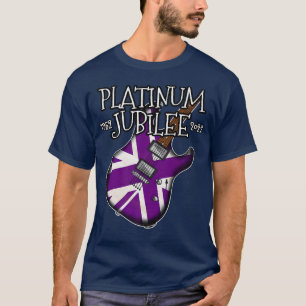 Platinum Jubilee Guitar Guitarist Musician Premium T-Shirt