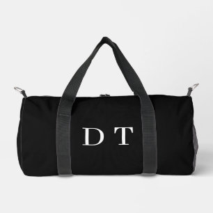 Platinum Mirror Engrave – Ultra‑Clean Luxury Duffle Bag