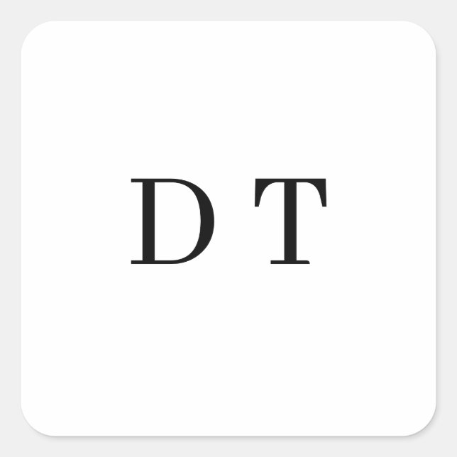 Platinum Mirror Engrave – Ultra‑Clean Luxury  Square Sticker (Front)