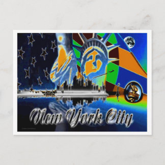 "PLATINUM NIGHTS" POSTCARD