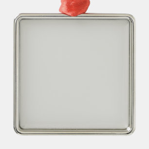 Platinum Top Monochrome Metal Tree Decoration