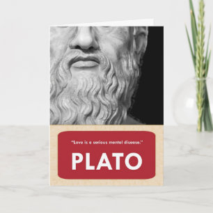 Plato Anti-Valentine's Day Card