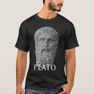 Plato Halftone Portrait T-Shirt
