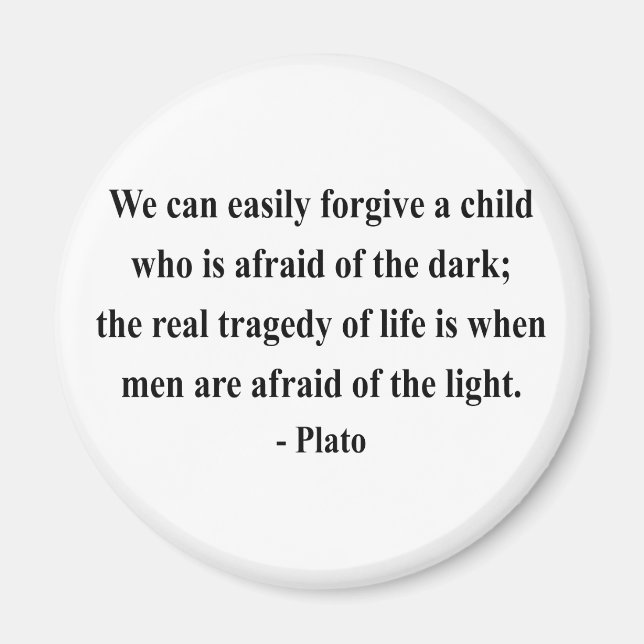 Plato Quote 5a Magnet (Front)