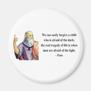 Plato Quote 5b Magnet